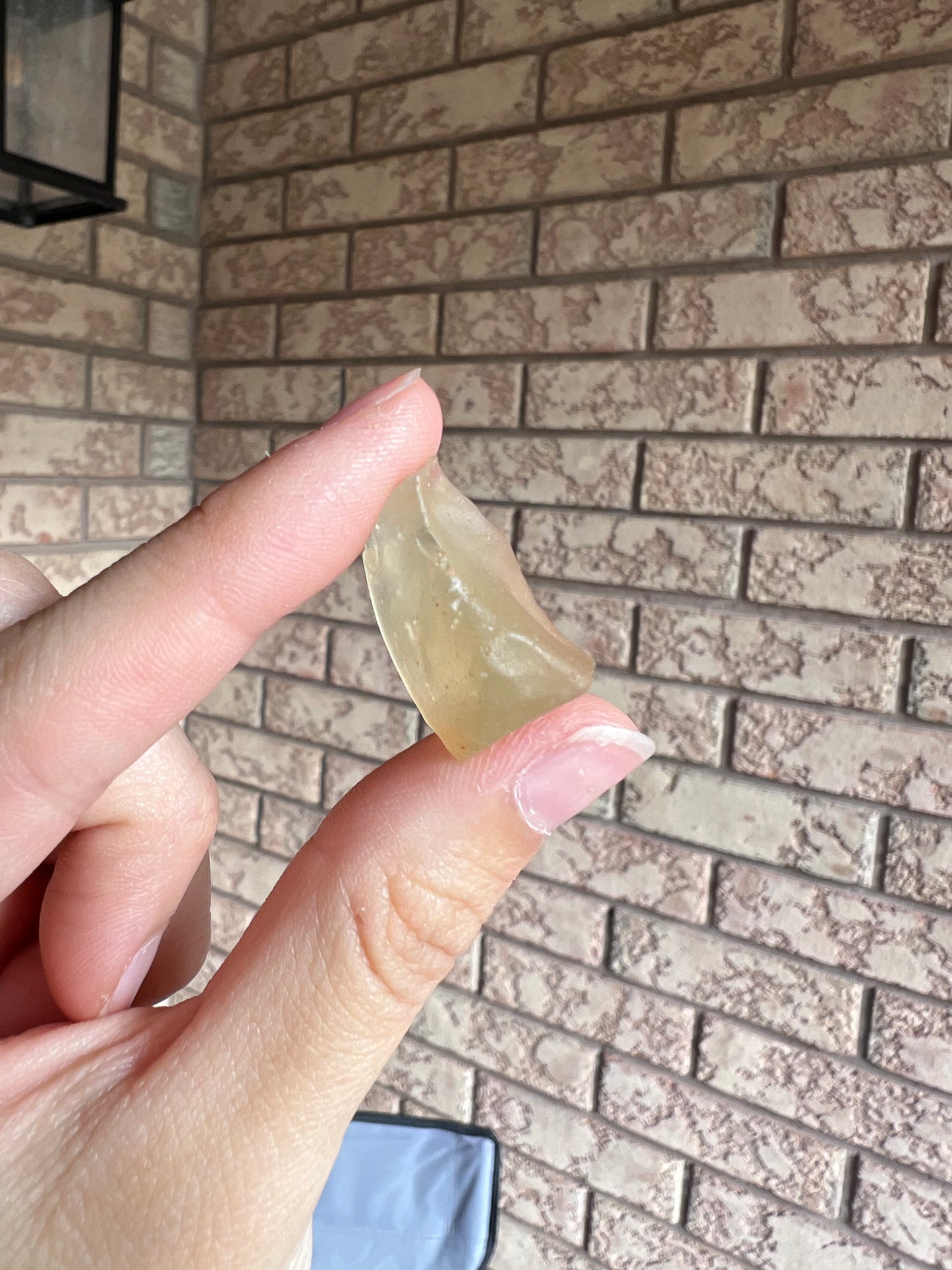 Lydian desert glass