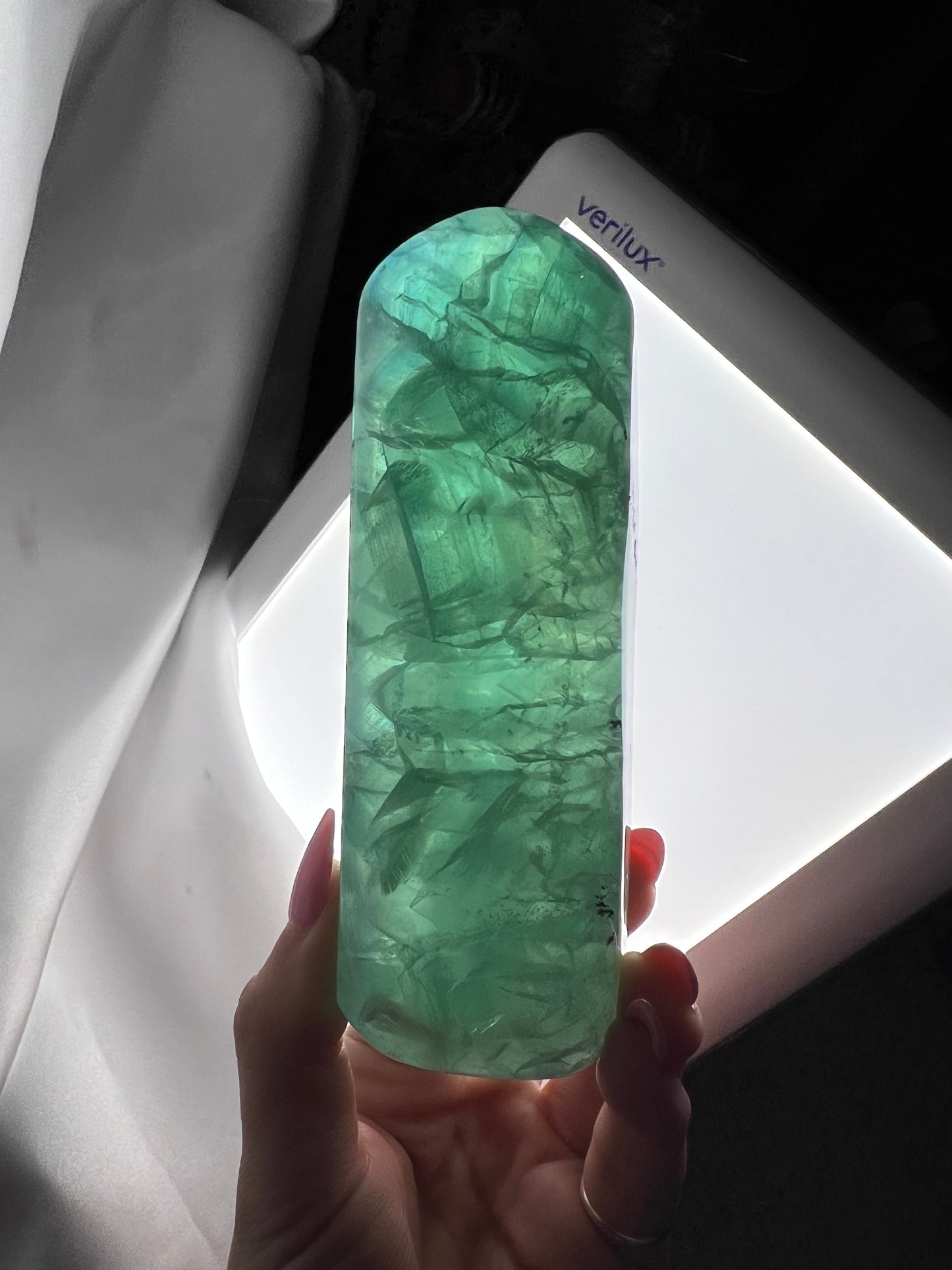 Mexican fluorite tower(green)